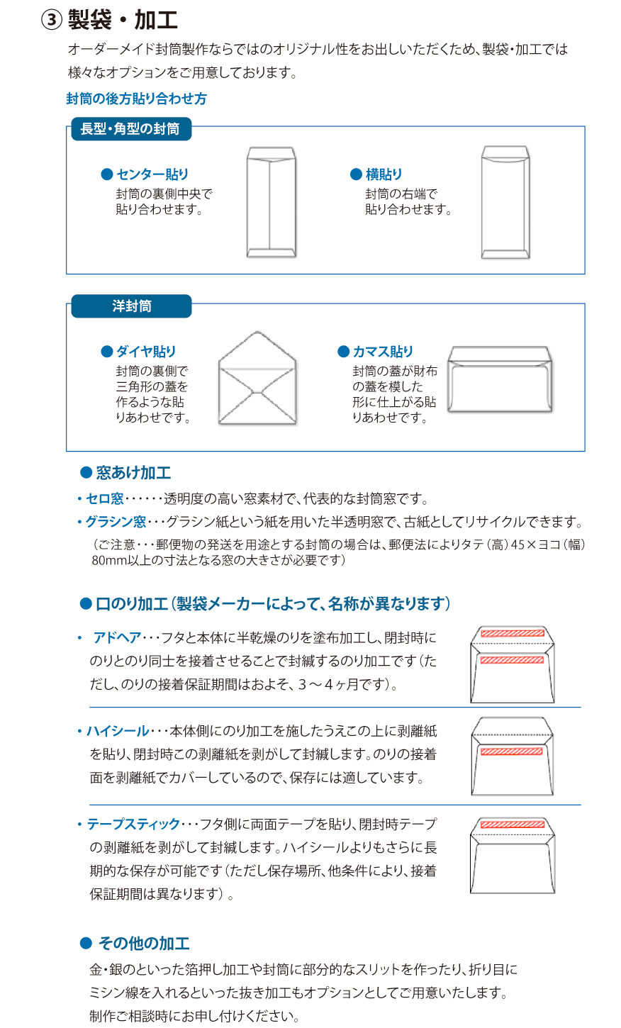 製袋・加工